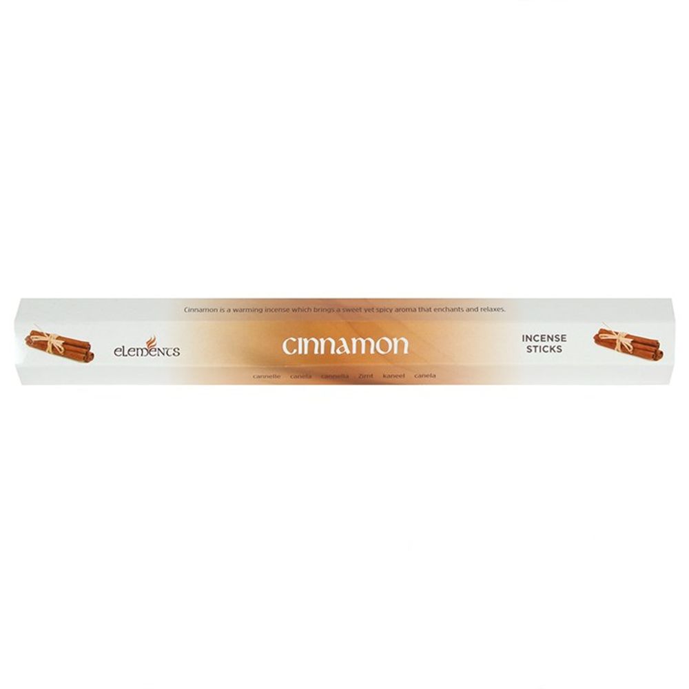 Set of 6 Packets of Elements Cinnamon Incense Sticks