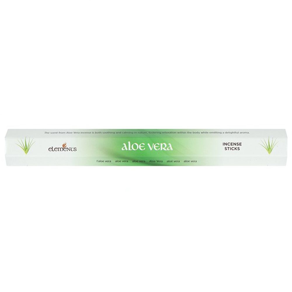 Set of 6 Packets of Elements Aloe Vera Incense Sticks