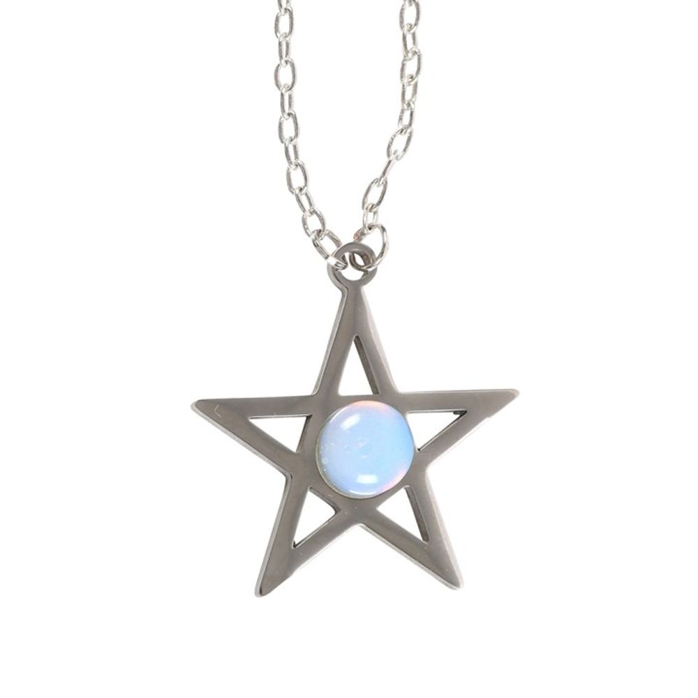 Opalite Star Necklace Card
