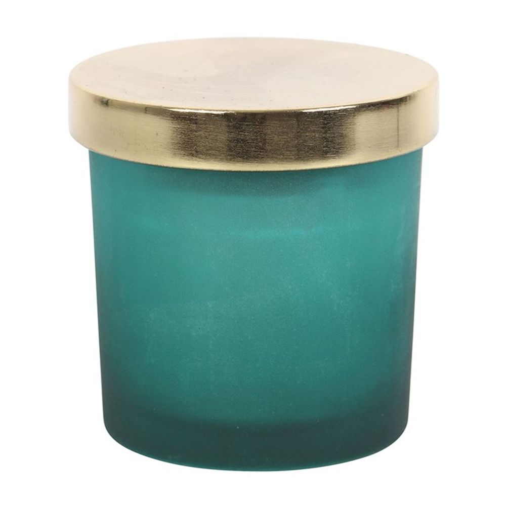 Heart Chakra Mint Crystal Chip Candle