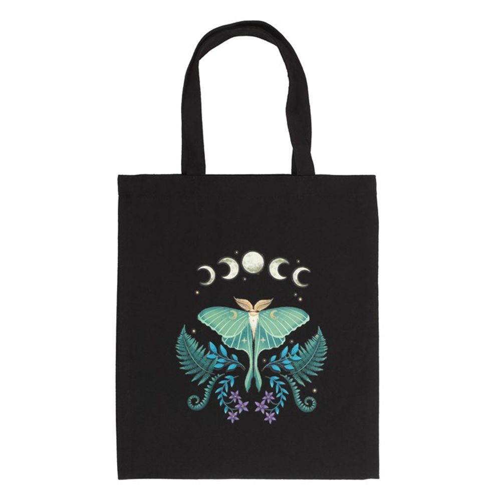 Luna Moth Cotton Tote Bag